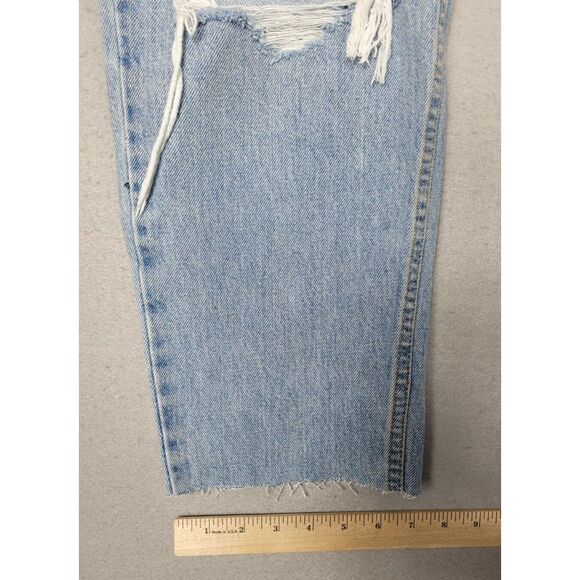 Vintage Levis 550 Jeans Women's JUNIORS 11 L (26 x 25) ALIGRACE Distressed Holes - Picture 10 of 10